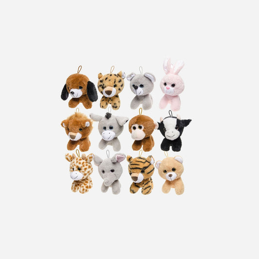Peluche animaux divers assorti 20 cm