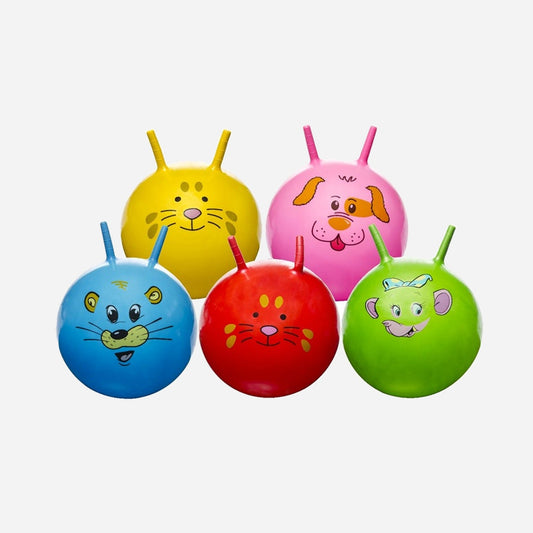 Ballon sauteur animaux assorti 46 cm