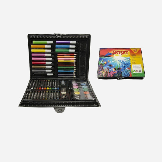 Set de dessin de voyage 68 pièces