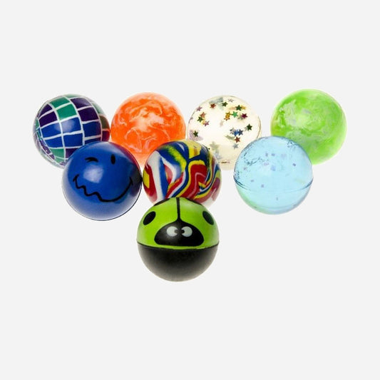 Balle rebondissante assorti 4.5 cm