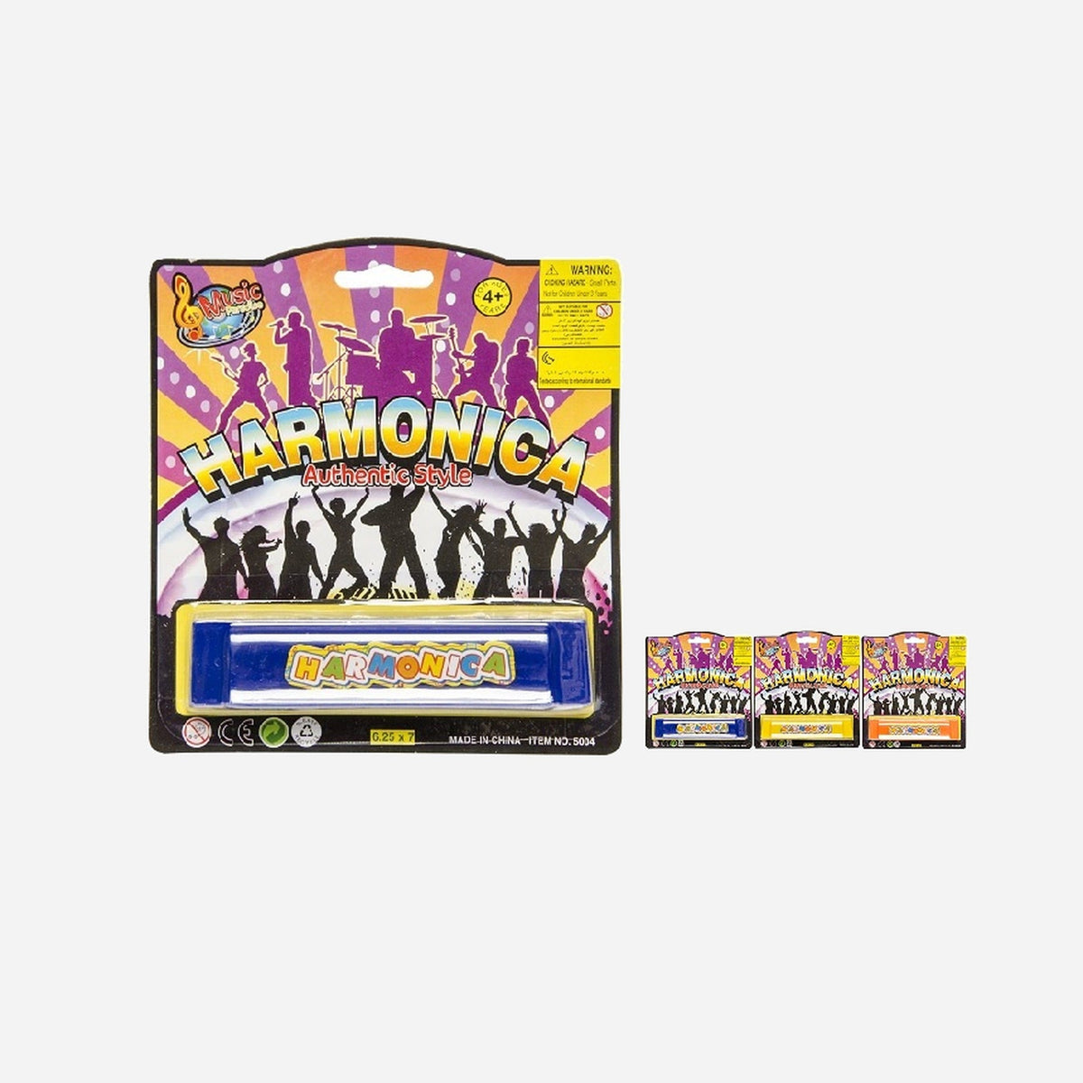 Harmonica assorti 13.5 cm