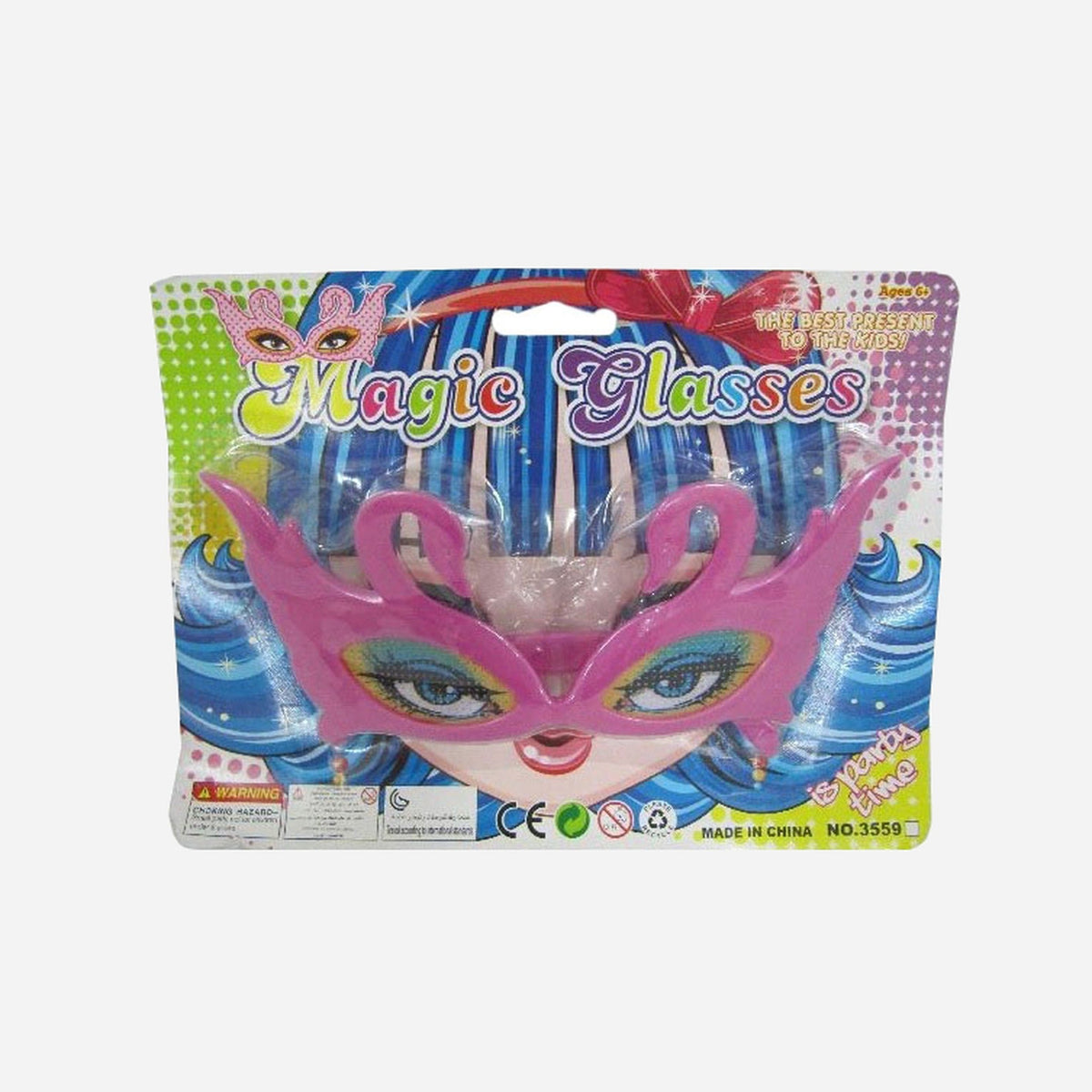 Lunettes gag flamants roses