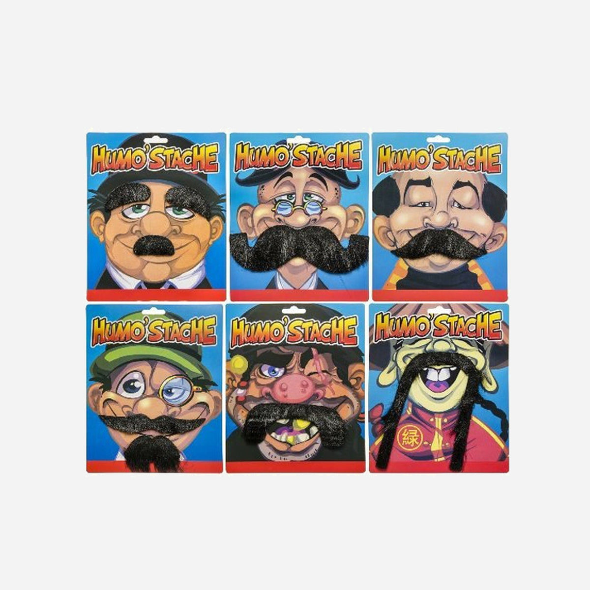Moustache assorti