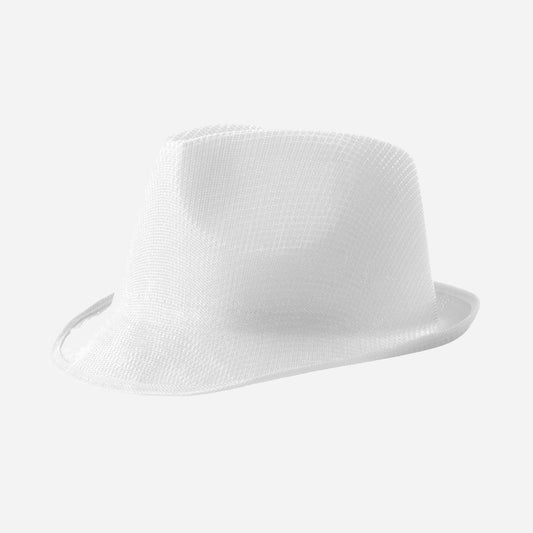 Chapeau trilby Event blanc adulte