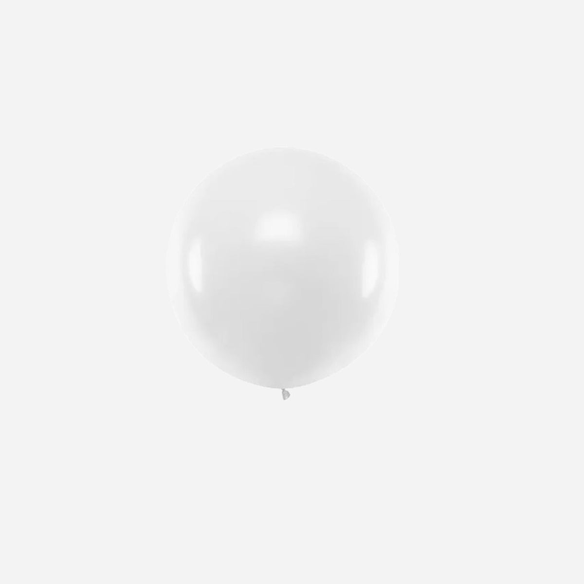 Ballon rond géant blanc 35 g 90 cm