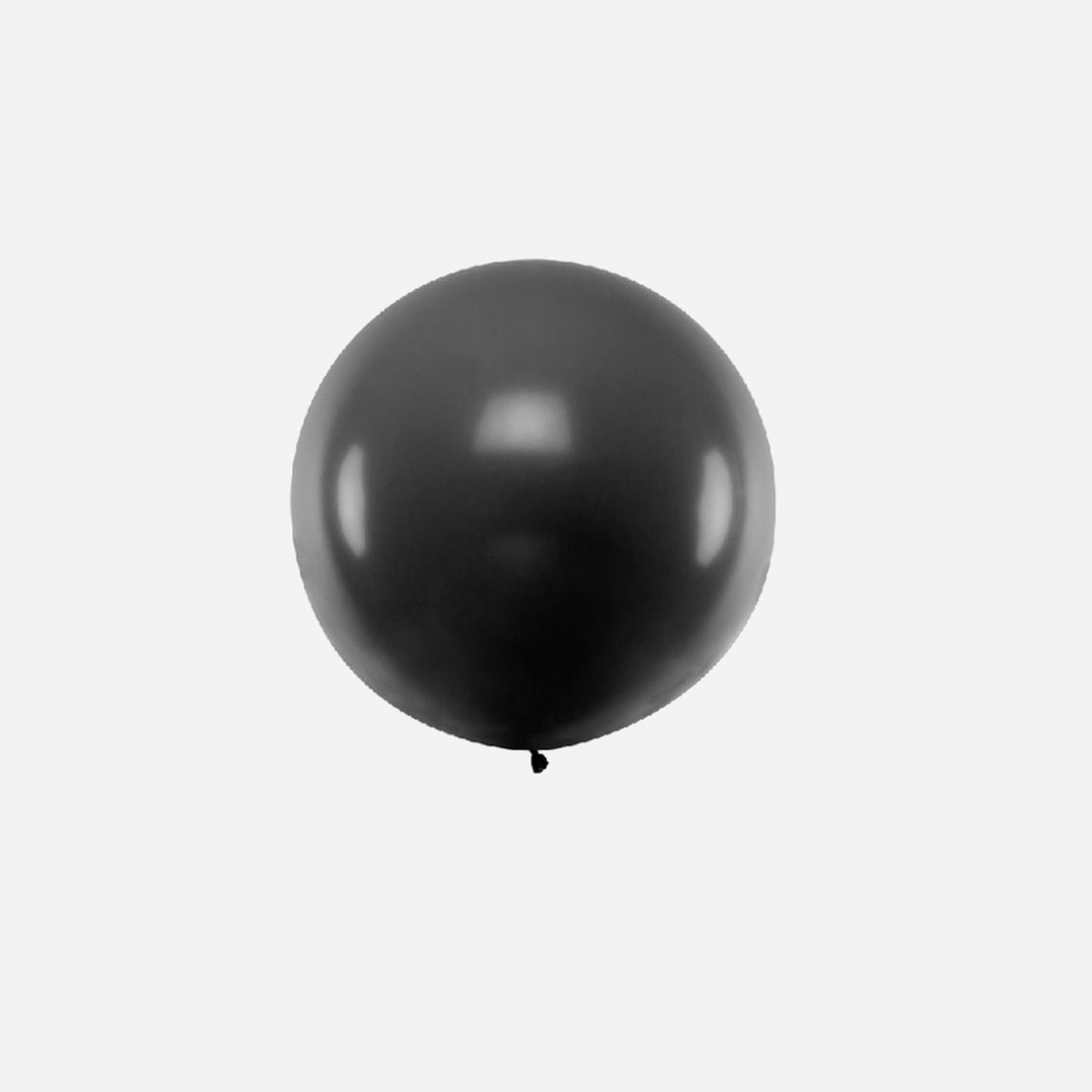 Ballon rond géant noir 35 g 90 cm