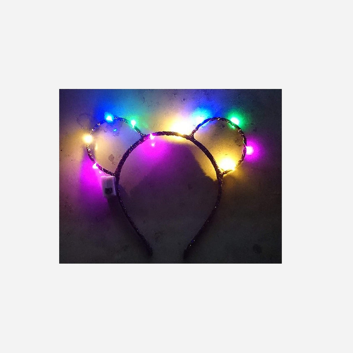 Serre-tête lumineux LED's souris