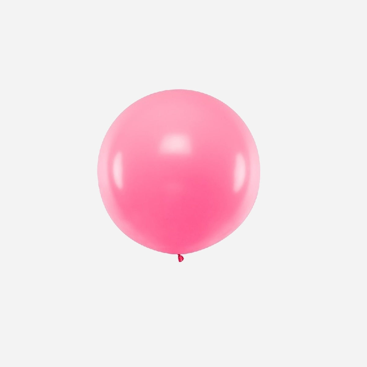 Ballon rond géant rose 35 g 90 cm