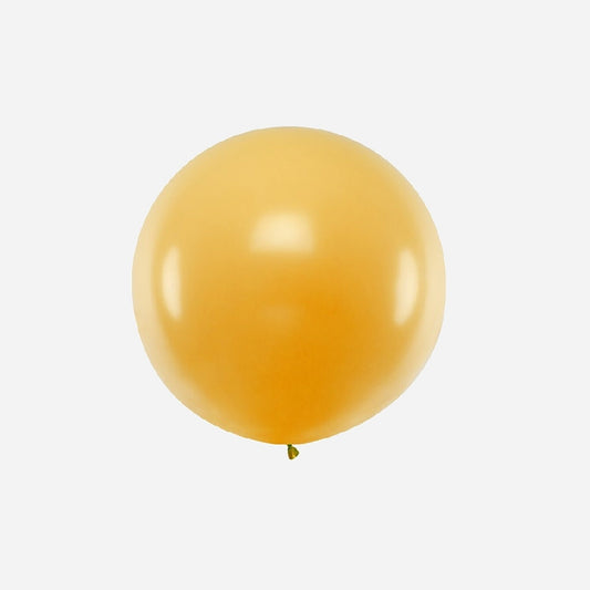 Ballon rond géant or 35 g 90 cm