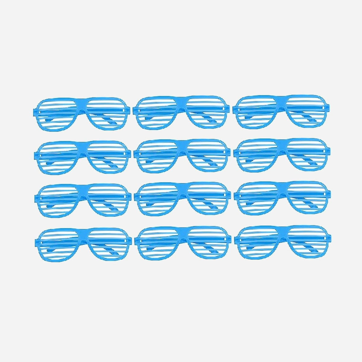 Lot de 12 lunettes stores
