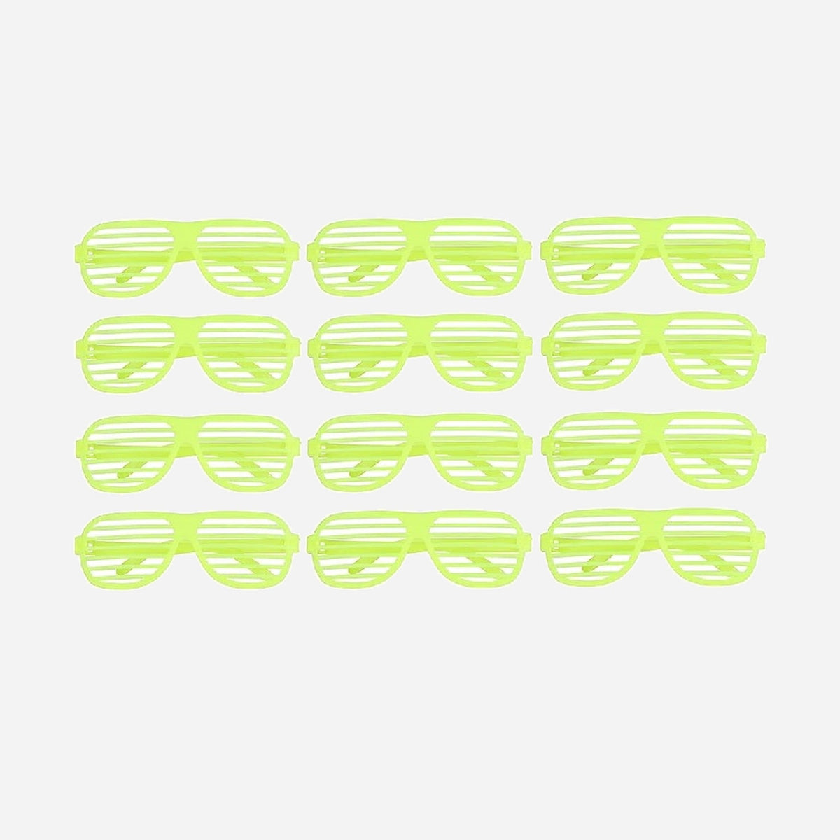 Lot de 12 lunettes stores