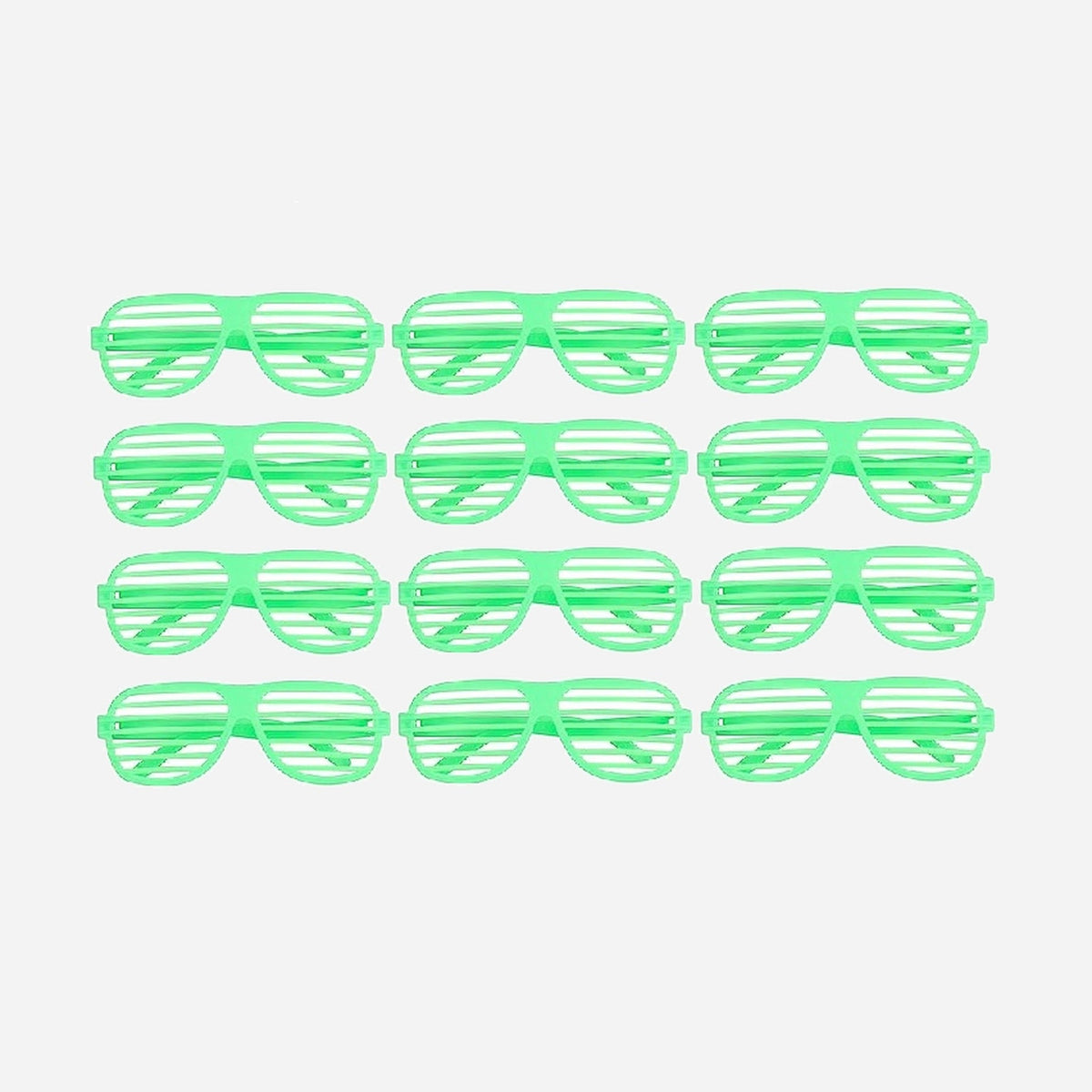 Lot de 12 lunettes stores