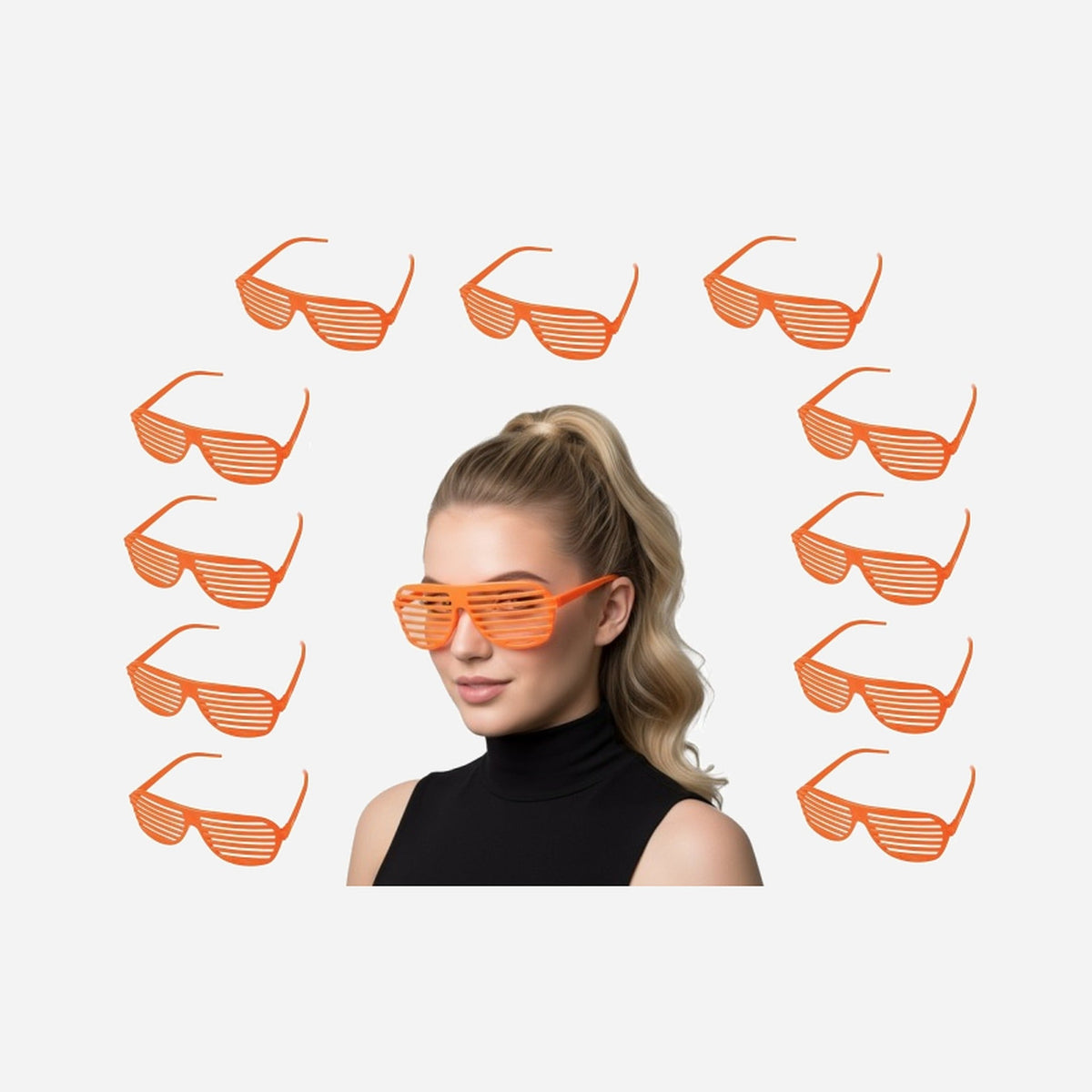 Lot de 12 lunettes stores