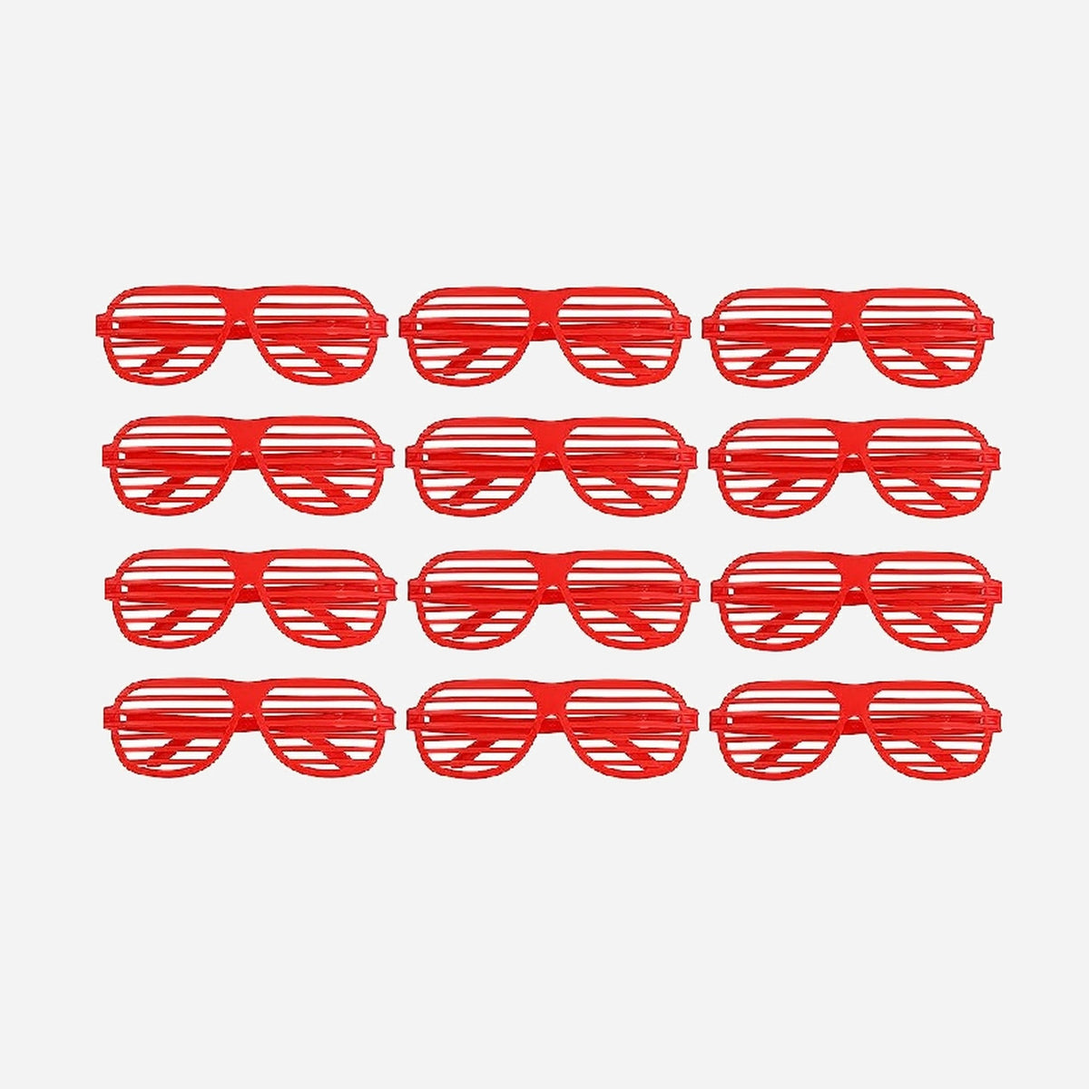 Lot de 12 lunettes stores
