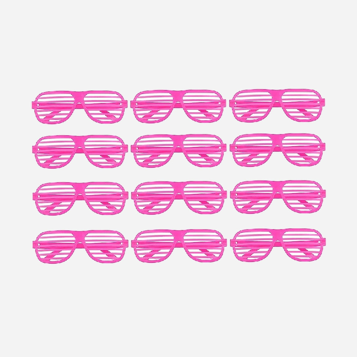 Lot de 12 lunettes stores