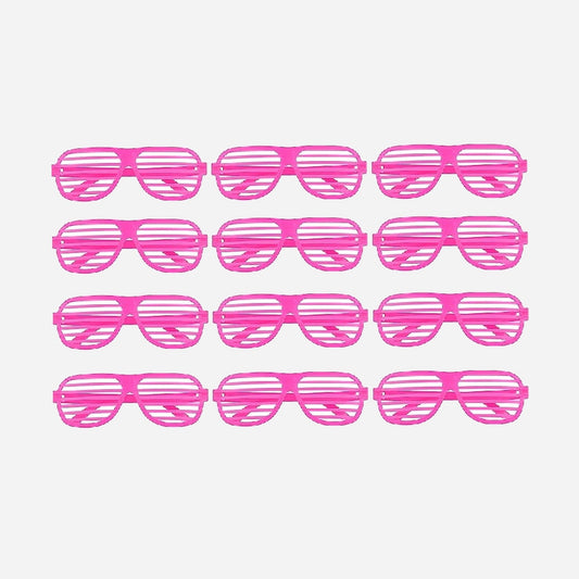 Lot de 12 lunettes stores