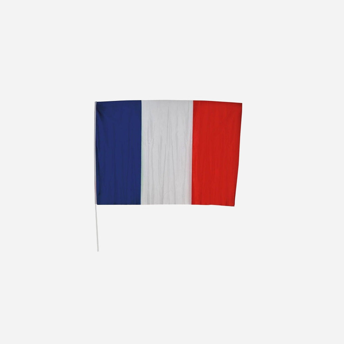 Drapeau france avec baguette 60 × 90 cm