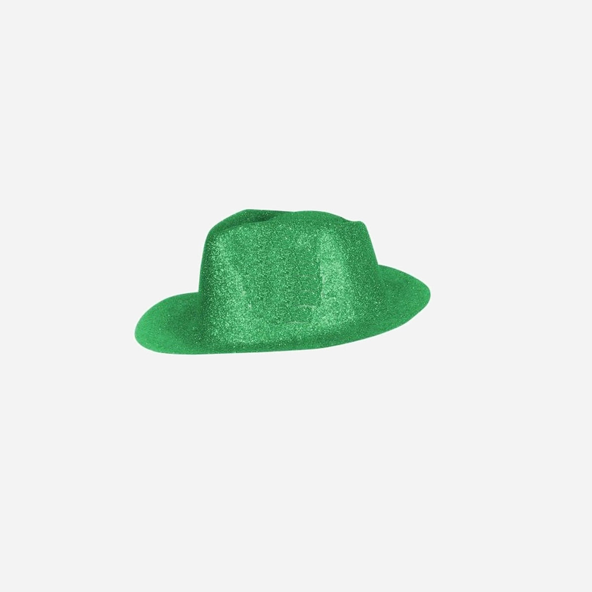 Chapeau trilby en PVC à paillettes