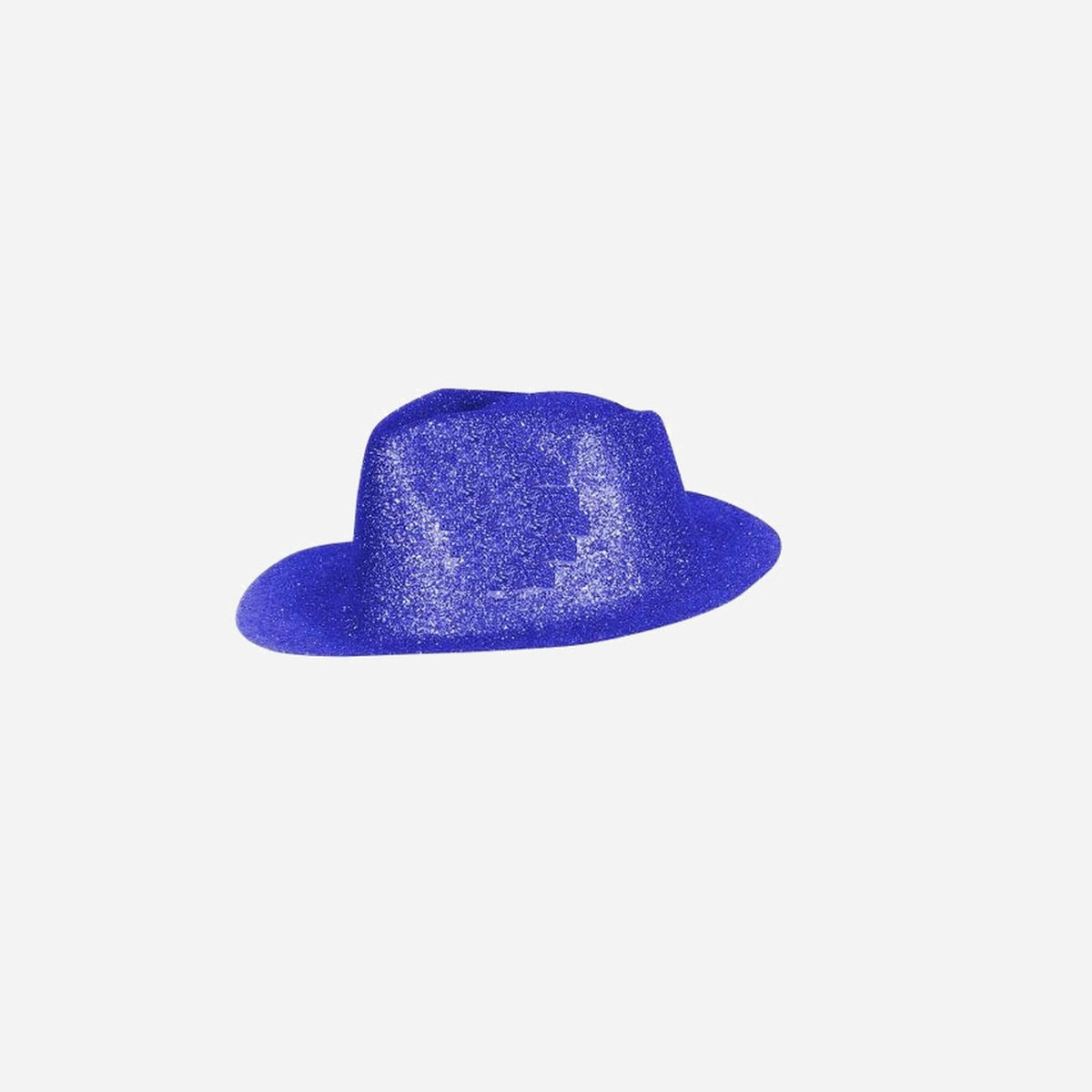 Chapeau trilby en PVC à paillettes