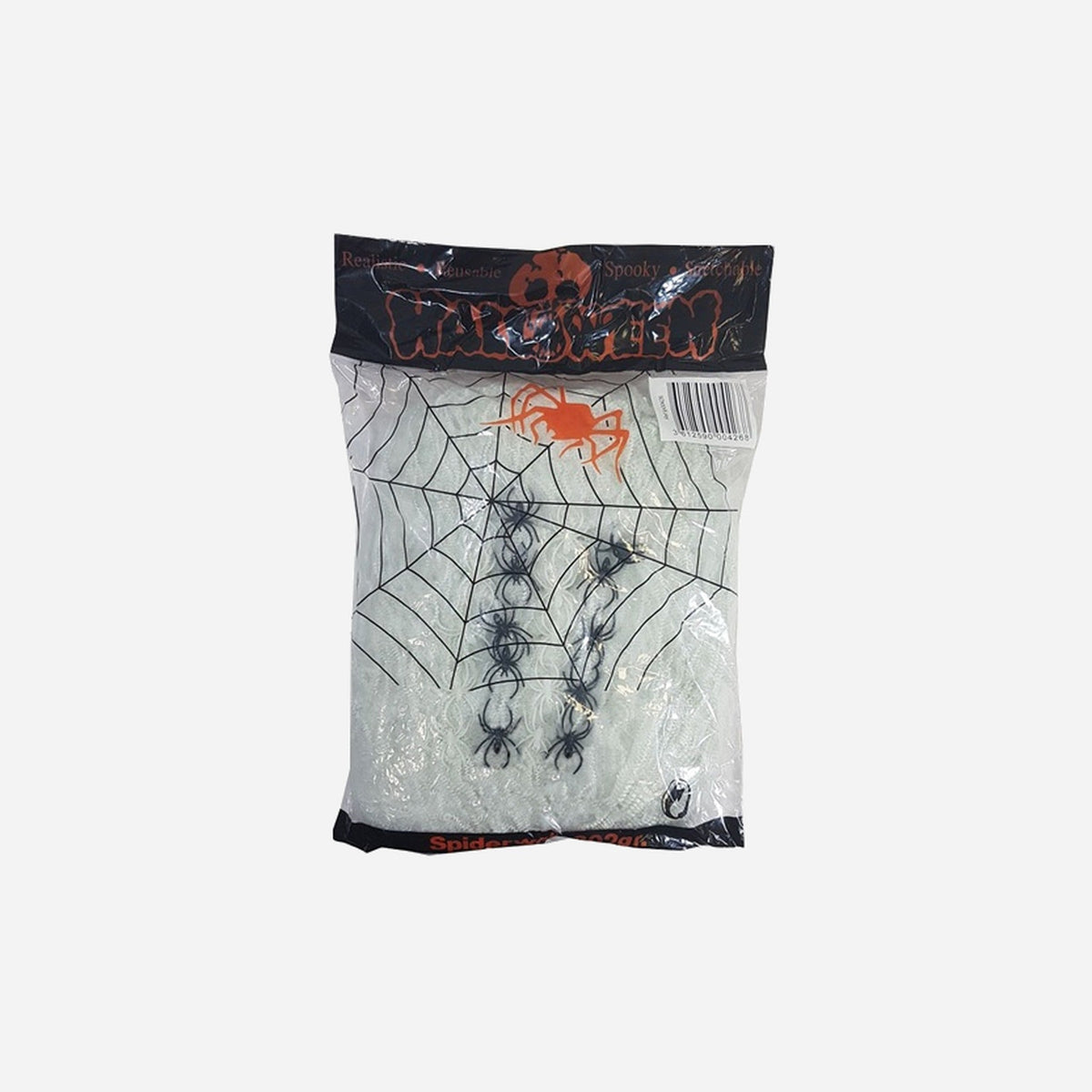 Toile d'araignée 400 g et 20 araignées 4 × 4 m