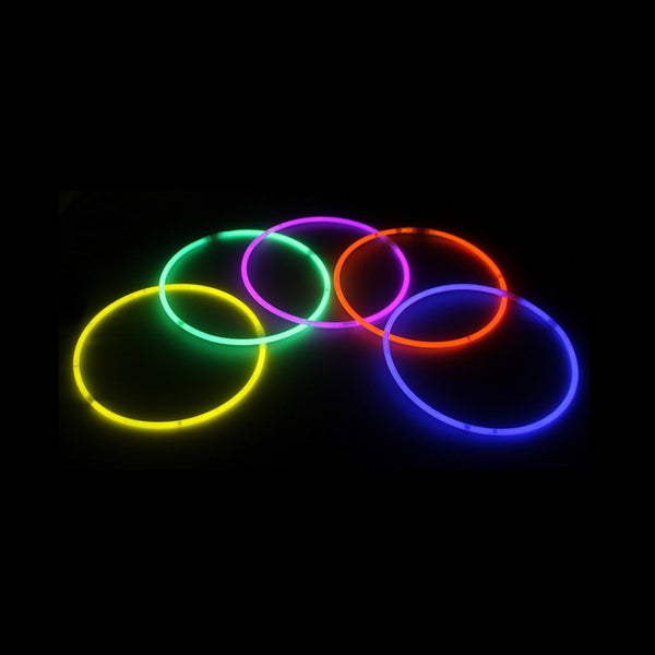Lot de 25 colliers fluo 56 cm