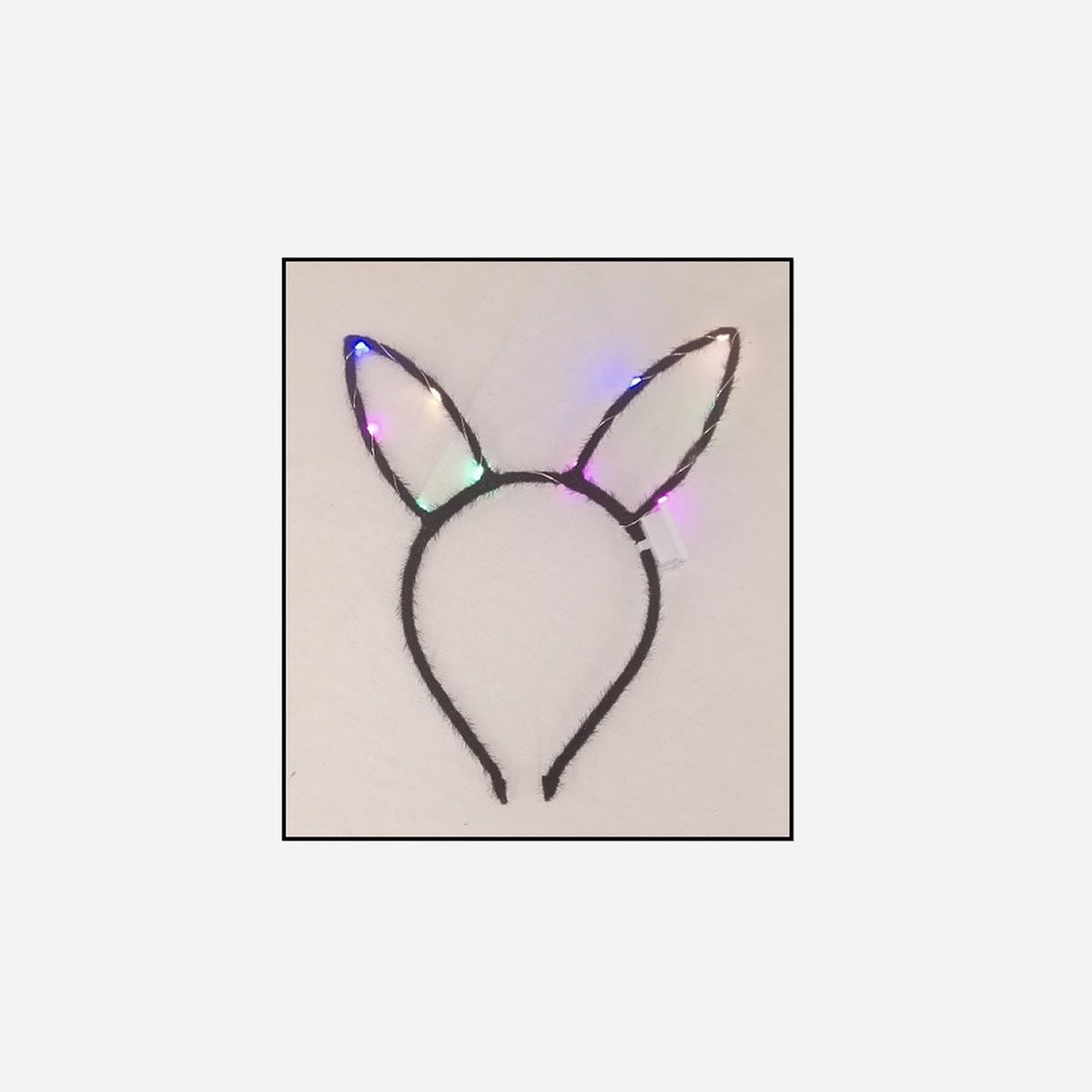 Serre-tête lumineux LED's lapin