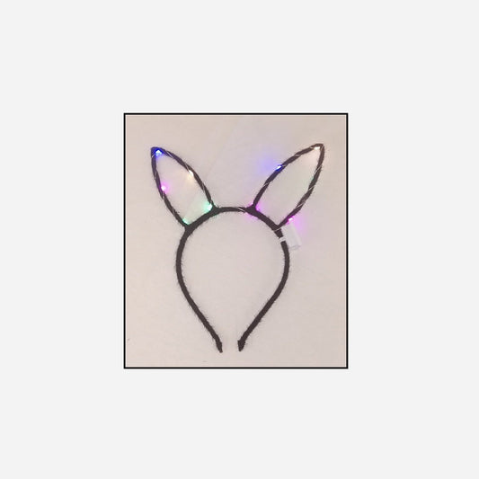 Serre-tête lumineux LED's lapin