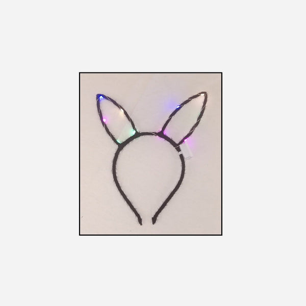 Serre-tête lumineux LED's lapin