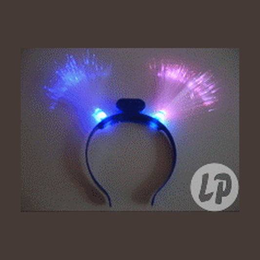 Serre-tête lumineux fibres de verre assorti