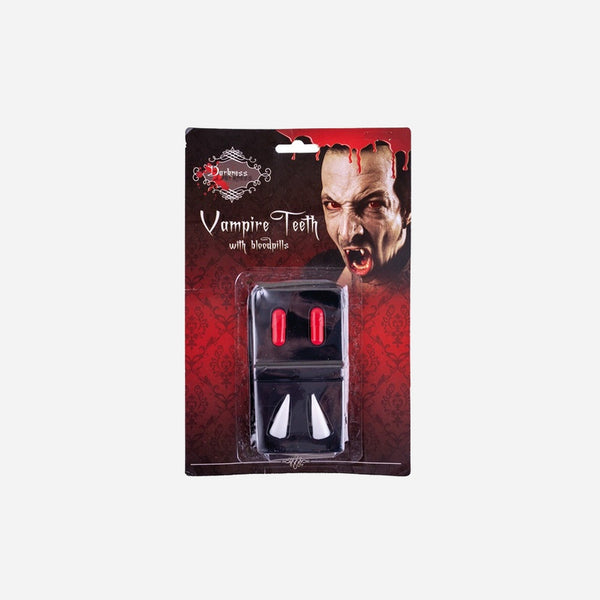 Kit vampire dents et capsules de sang