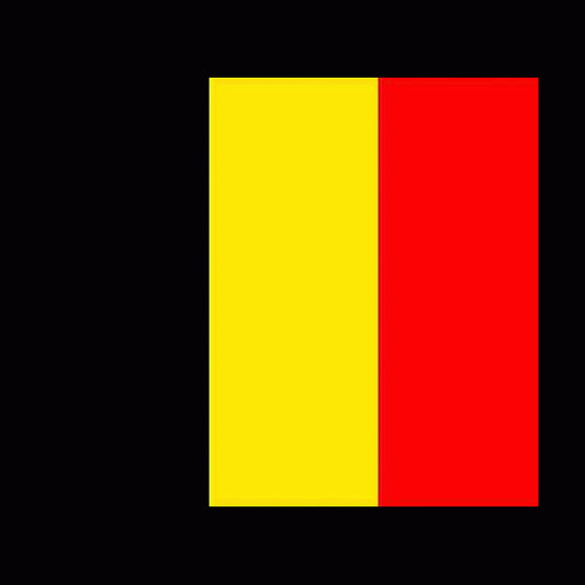 Drapeau belgique 90 × 150 cm
