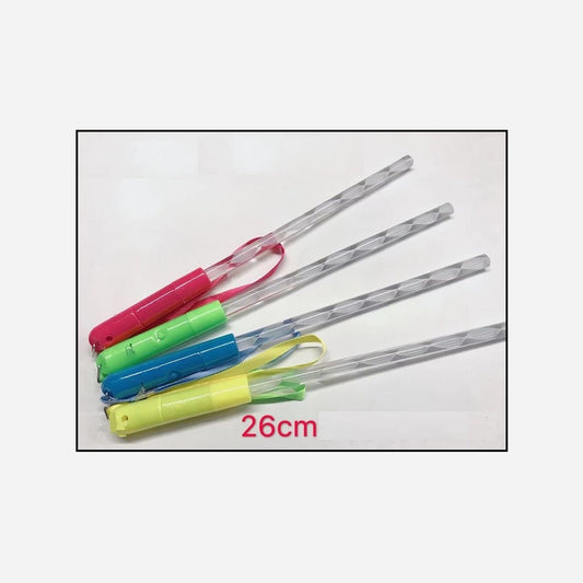 Bâton lumineux LED's bulles assorti 26 cm