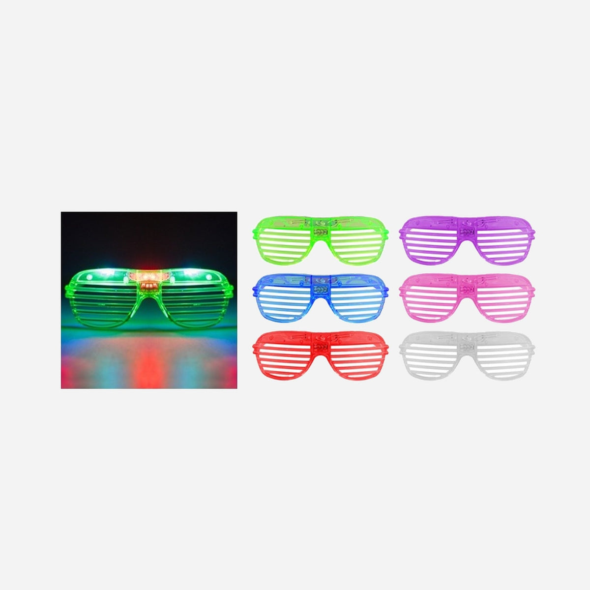 Lunettes lumineuses stores 3 LED
