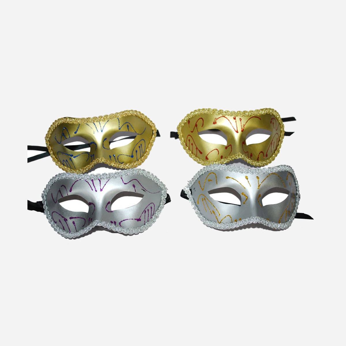 Masque loup avec galon