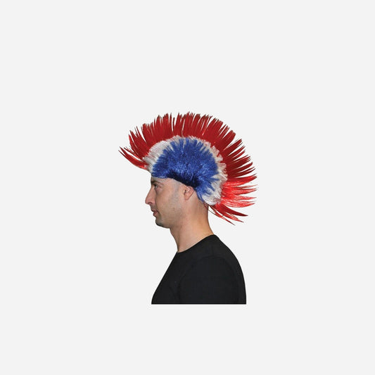 Perruque crête punk france