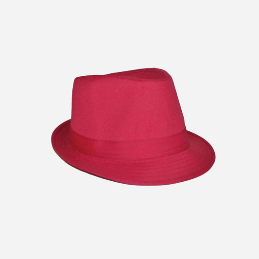 Chapeau trilby fluo adulte