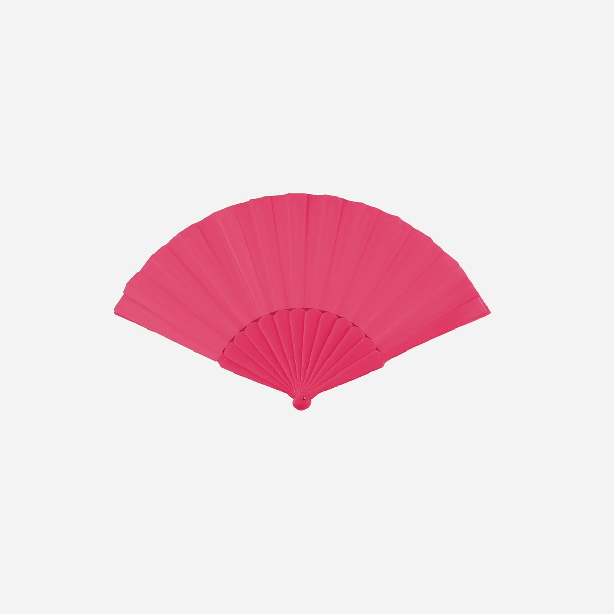 Éventail plastique pink fuchsia 22 cm