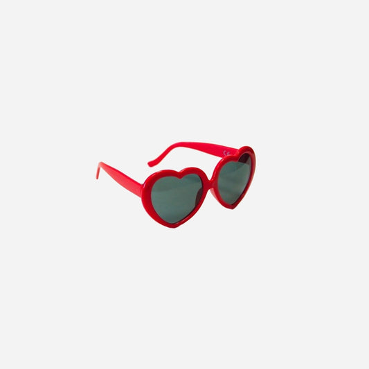 Lunettes gag coeur rouge 15 cm