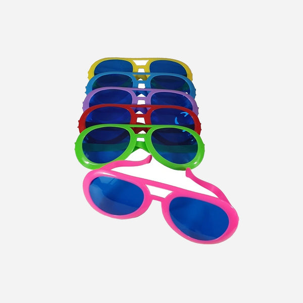 Lunettes géantes jumbo pilote assorti 26 cm
