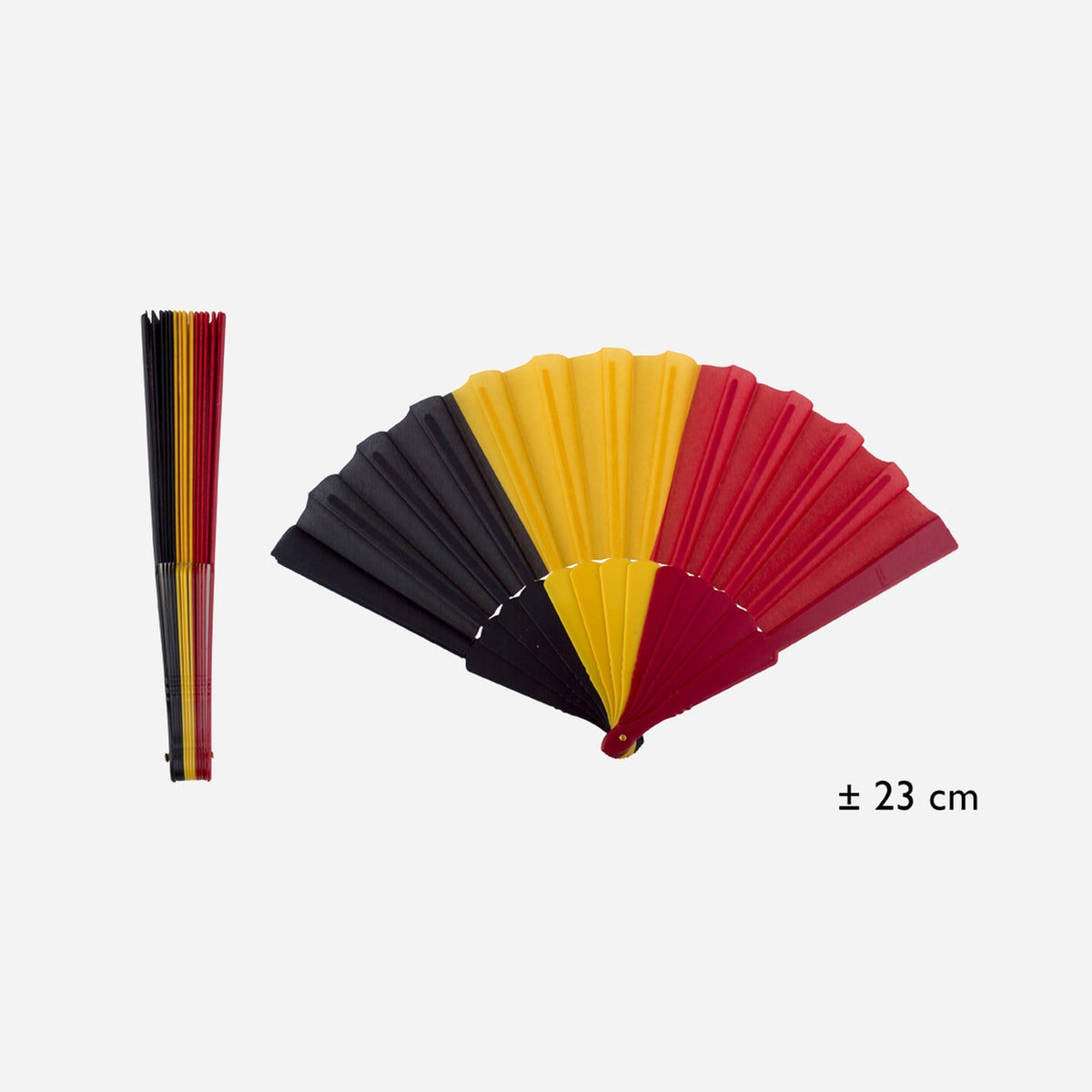 Éventail belgique 23 cm