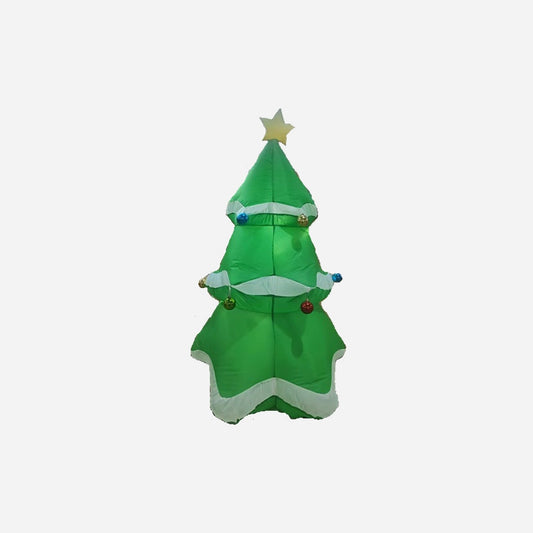 Sapin de noël gonflable lumineux 220V 1,2 m