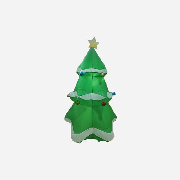 Sapin de noël gonflable lumineux 220V 1,2 m
