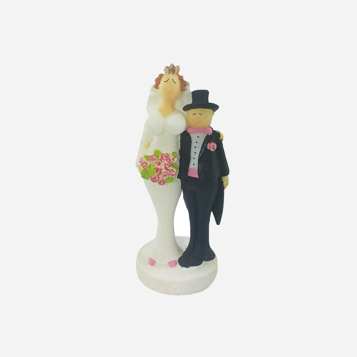 Bougie mariés 20 cm