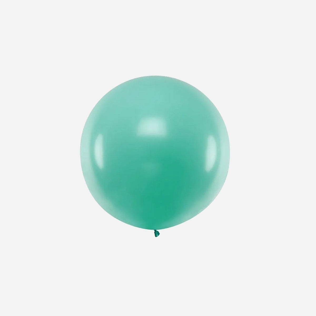 Ballon rond géant vert forêt pastel 1 m