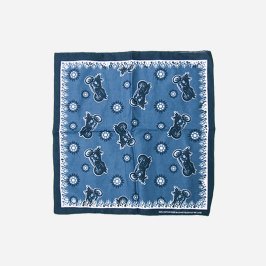 Bandana motors bleu