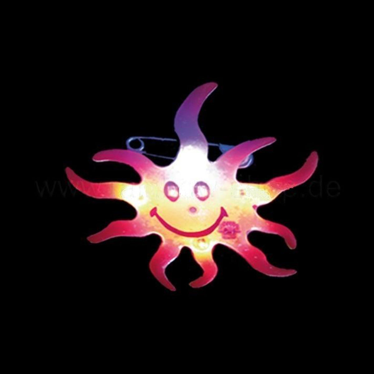 Badge/magnet LED soleil