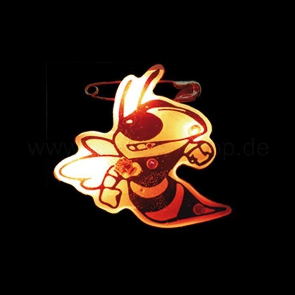 Badge/magnet LED abeille