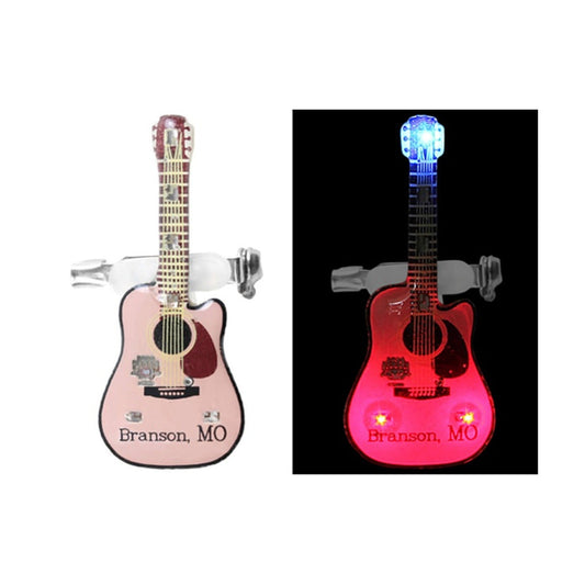 Badge/magnet LED guitare sèche