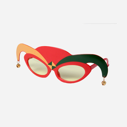 Lunettes gag carnaval avec grelots