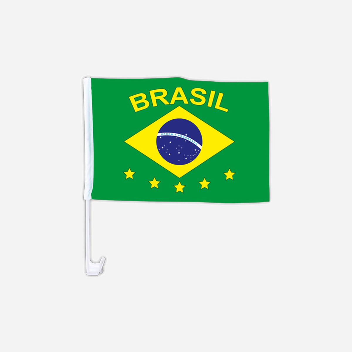 Drapeau pour voiture Brésil 30 × 45 cm